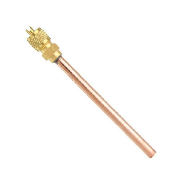 Válvula de Serviço Schrader 1/4 com 100MM 05 unidades